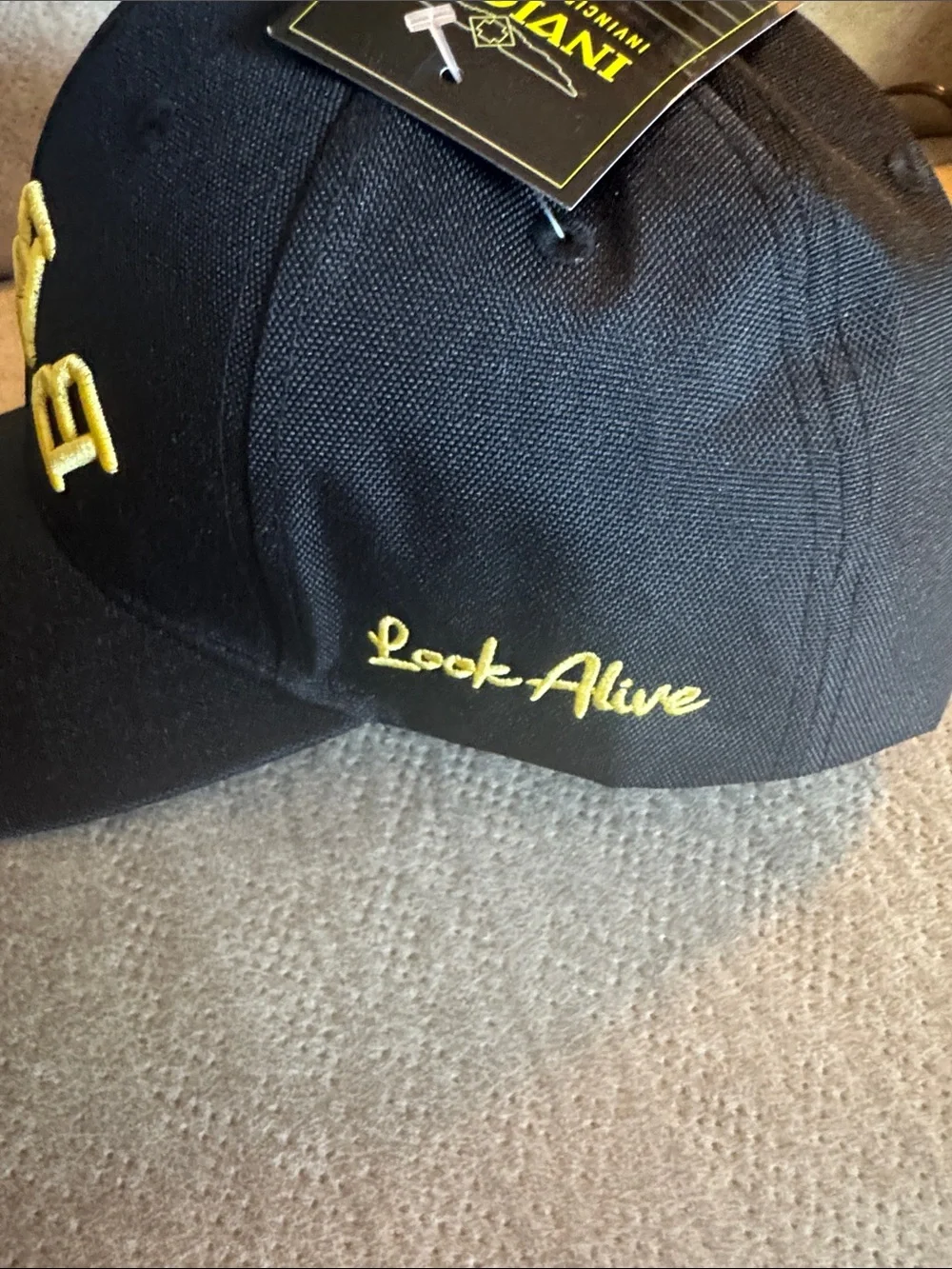 Invicta Racing Black and Yellow Duffel Tote includes Invicta hat!